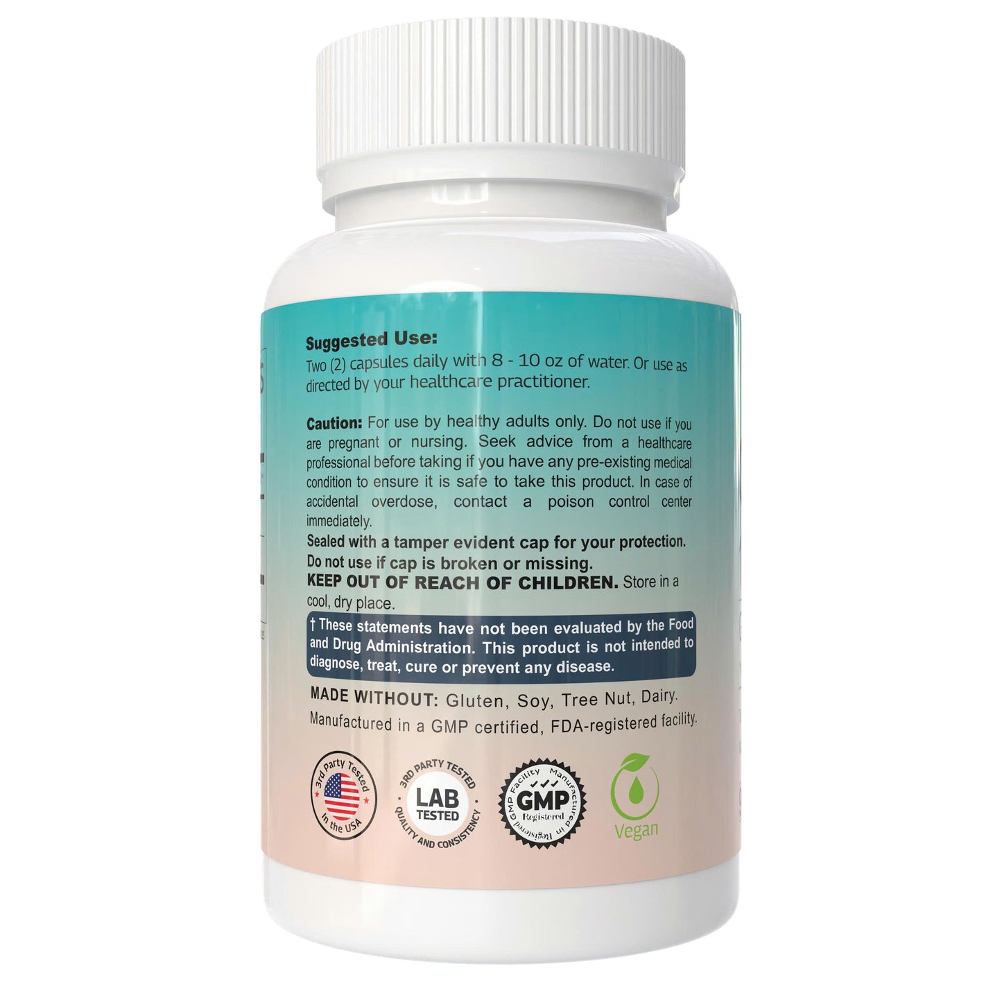 GlyNAC 1200 MG - Glycine & NAC Supplement