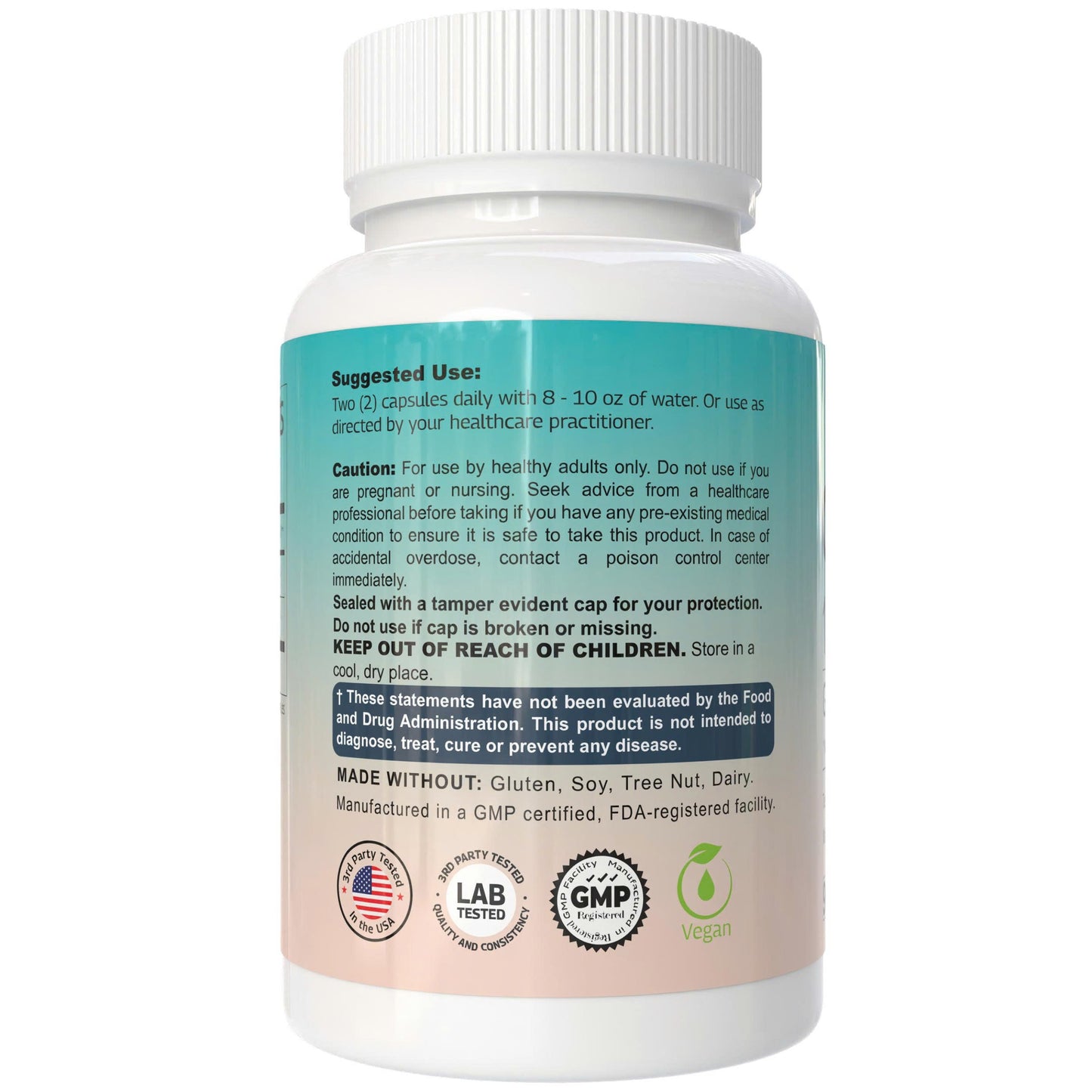 GlyNAC 1200 MG - Glycine & NAC Supplement