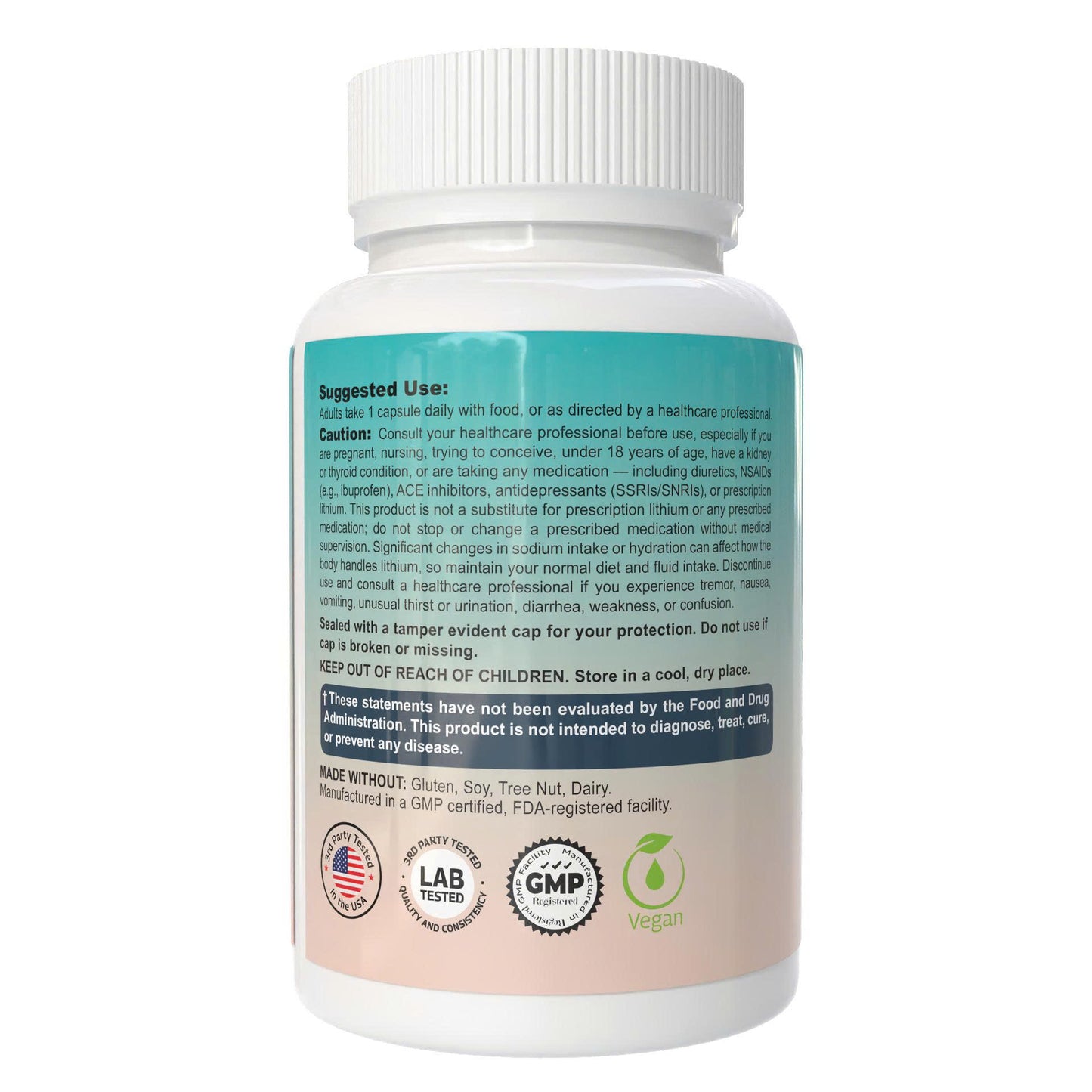 Lithium Orotate 1mg