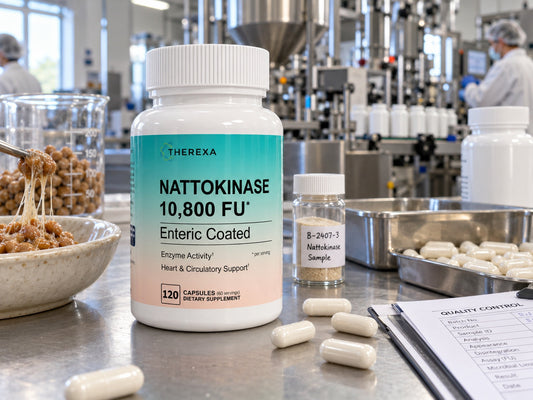 Nattokinase 10,800 FU: Fermentation, Enteric Delivery & Testing