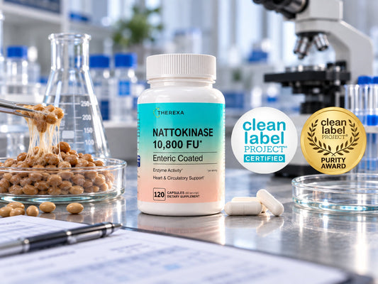 What Clean Label Project Certification Means for Therexa Nattokinase 10,800 FU?