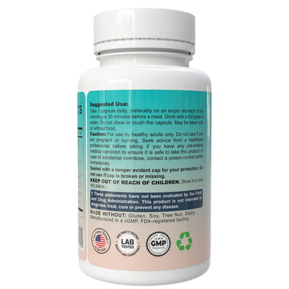 Probiotics 90 Billion CFU - 5-in-1 with Prebiotics, Postbiotics & Enzymes