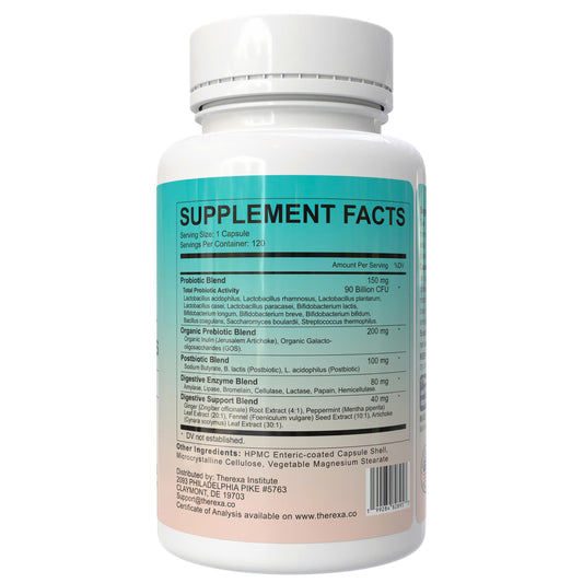 Probiotics 90 Billion CFU - 5-in-1 with Prebiotics, Postbiotics & Enzymes