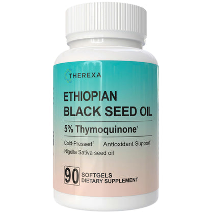 Ethiopian Black Seed Oil 5% Thymoquinone - Cold-Pressed