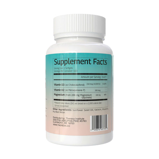 D3 K2 Magnesium Glycinate - Extra Strength