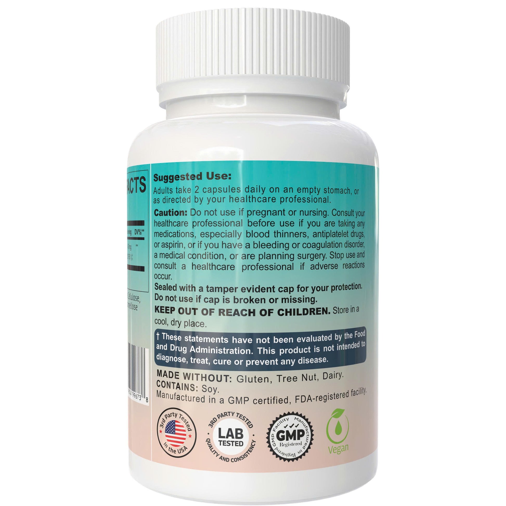 Nattokinase 10,800 FU - Enteric Coated